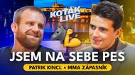 S jakým politikem by chtěl zápas? Zápasník Patrik Kincl v talkshow