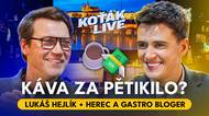 Proč dobré kavárny zavírají na začátku týdne? Herec Lukáš Hejlík o gastroscéně u nás